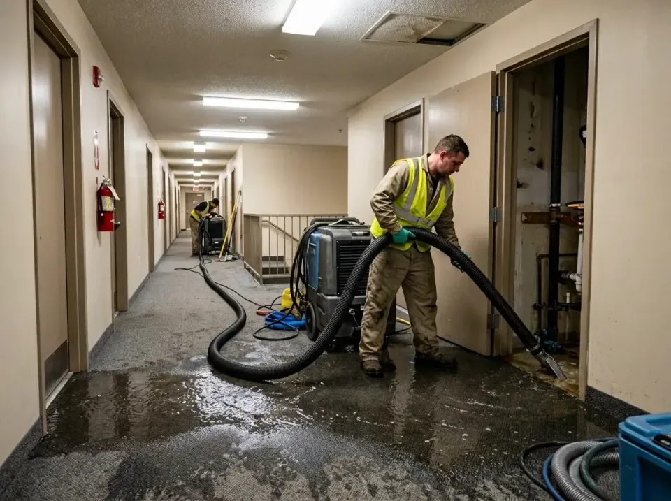 multi-unit-apartment-hallway-f-005 — frequently asked questions, Emergency Burst Pipe Water Extraction & Removal in Gregory,…